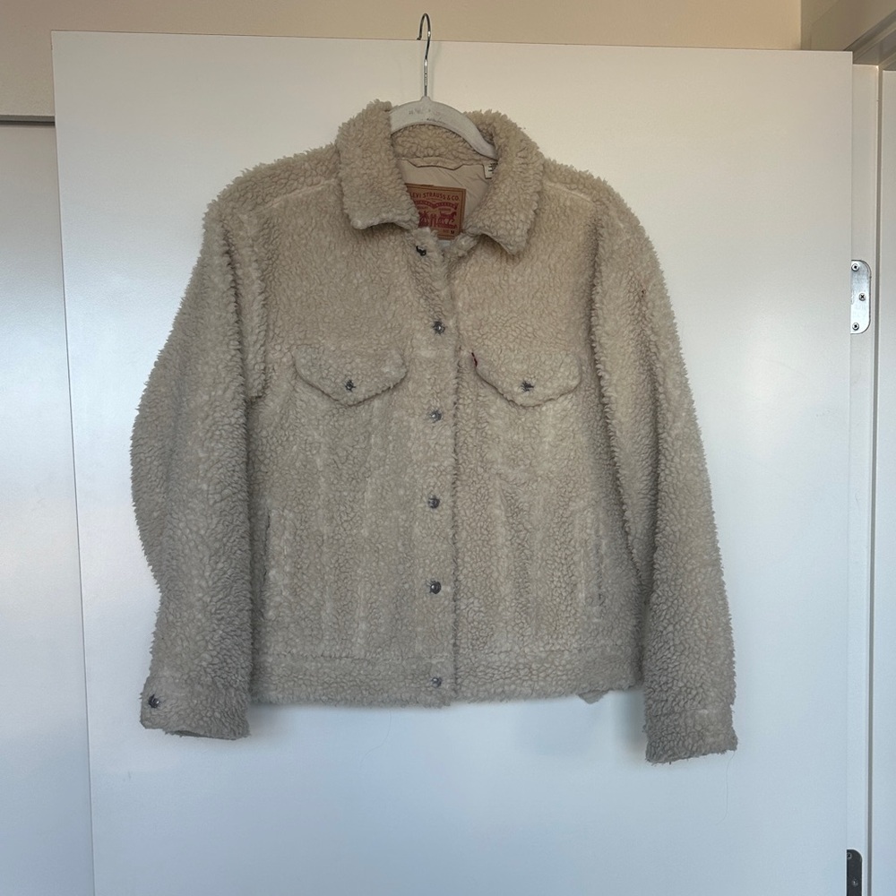 Levi's Women's Tan Teddy Jacket